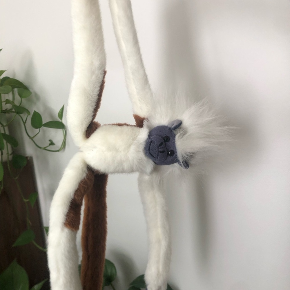 Wild Republic Cotton-Top Tamarin Plush Monkey Toy